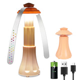 Camping Lantern/Fly Repellent Fan. Compact Size, Easy Storage, Multi-Functional Food Fan: Daytime Fly Deterrent, Nighttime Dining Illumination